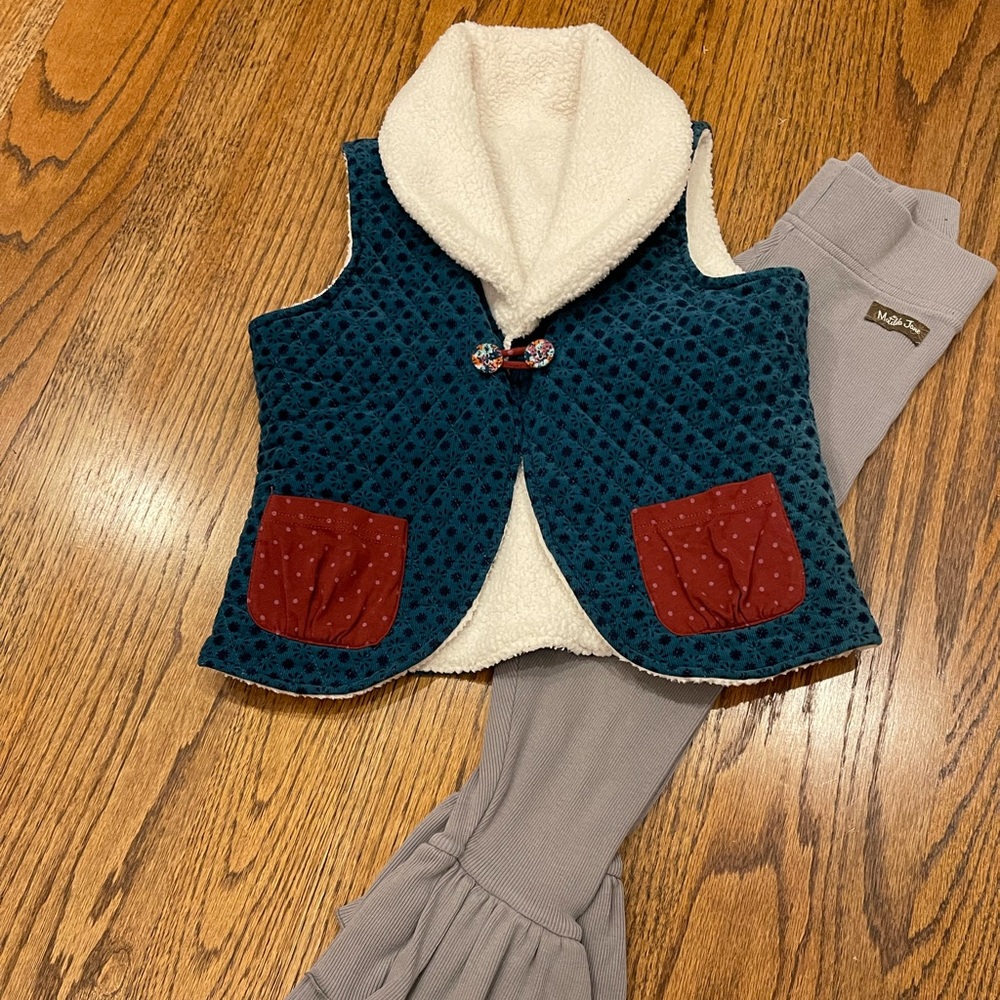 Matilda Jane vest and leggings 10